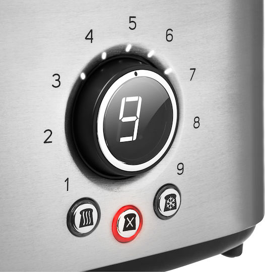 Sencor Φρυγανιέρα 2 Θέσεων 1000W Inox