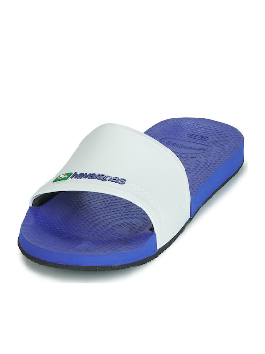 Slide Brasil FC Мъжки сандали Бели