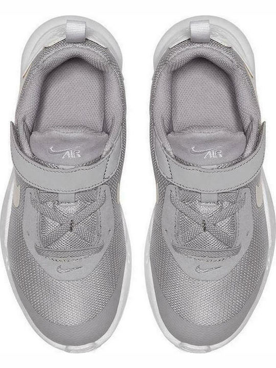 Nike Air Max Oketo Kids Sneakers with Laces & Strap Wolf Grey / White