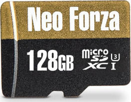 Neo Forza microSDXC 256GB Class 10 U3 UHS-I με αντάπτορα