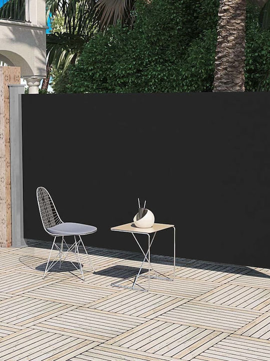 vidaXL Πλαϊνό Ρολό Σκίασης Βεράντας 1.6x3m