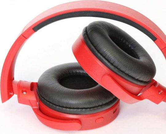Platinet Freestyle FH0917 Wireless / Wired On Ear Headphones with 10 hours of Operation Red