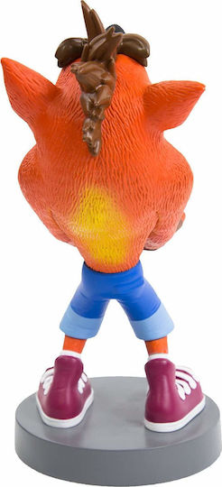 Exquisite Gaming Cable Guys Бюро стойка за мобилен телефон Crash Bandicoot Standard 22cm
