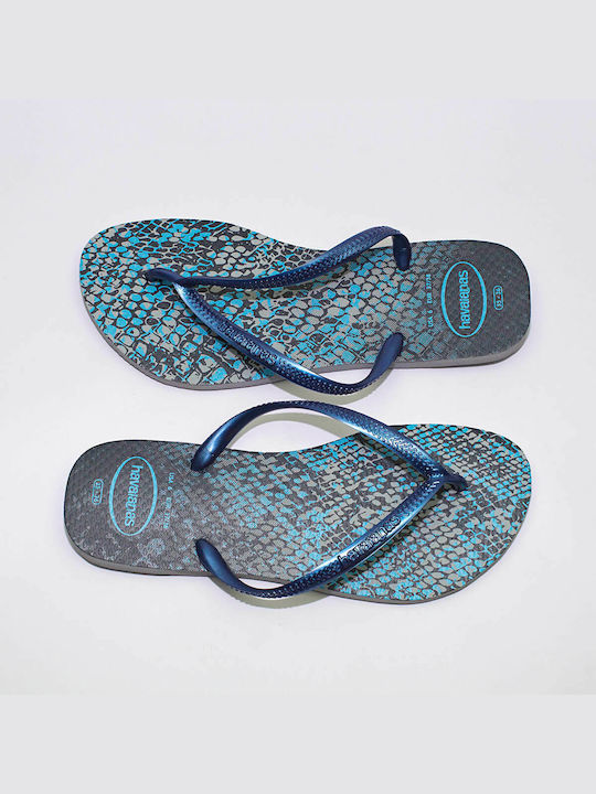 Slim Animals Women's Flip Flops Navy Blue