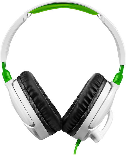Turtle Beach Recon 70 Xbox One Over Ear Gaming Headset με σύνδεση 3.5mm Λευκό