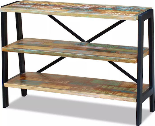 Βιβλιοθήκη Πολύχρωμη 110x35x78εκ. 243274 Βιβλιοθήκη Πολύχρωμη 110x35x78εκ. 243274