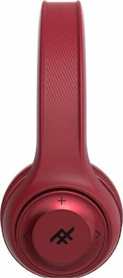 iFrogz Aurora Wireless On Ear Headphones Red