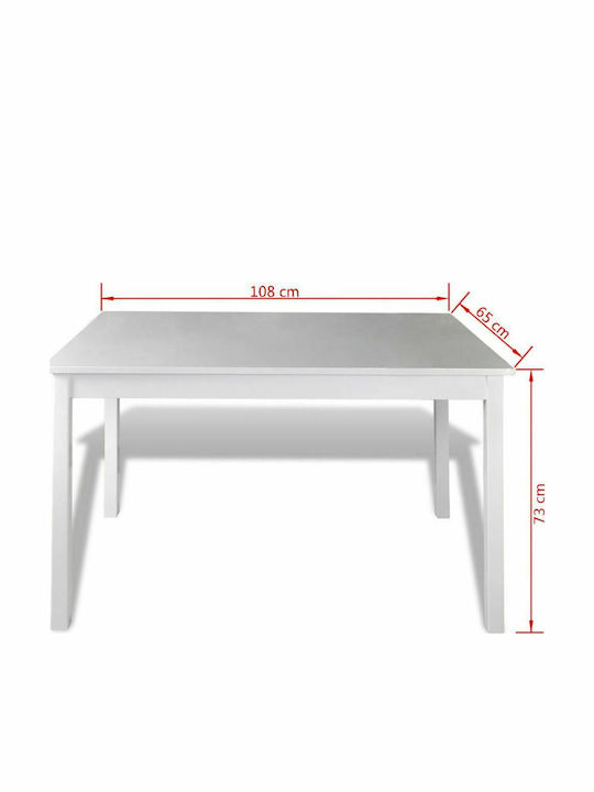Dining Room 5pcs 108x65cm