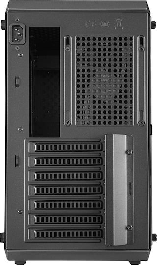 CoolerMaster MasterBox Q500L Gaming Midi Tower Κουτί Υπολογιστή με Πλαϊνό Παράθυρο Γκρι