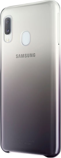 Samsung Gradation Cover Black Back Cover Silicone Black (Galaxy A20e)