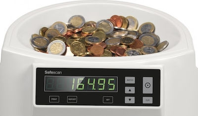 Safescan Contor de bani Monede cu viteză de 220 monede pe minut 1250