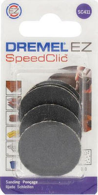 Dremel EZ SpeedClic SC411 Grinding Disc of Wood 30mm Set 6pcs