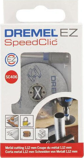 Dremel SC406 38.0mm Speedclic Starter Set Disc de tăiere Metalic 38mm 2buc