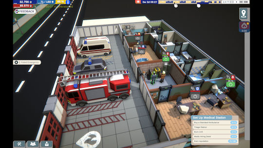 Rescue HQ - The Tycoon PC Game