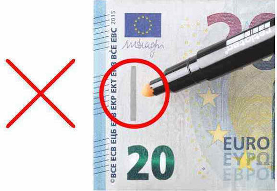 Ratiotec Counterfeit Banknote Detection Pen RP50