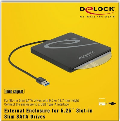 DeLock Extern Unitate optică Înregistrare/Citire DVD/CD 42604