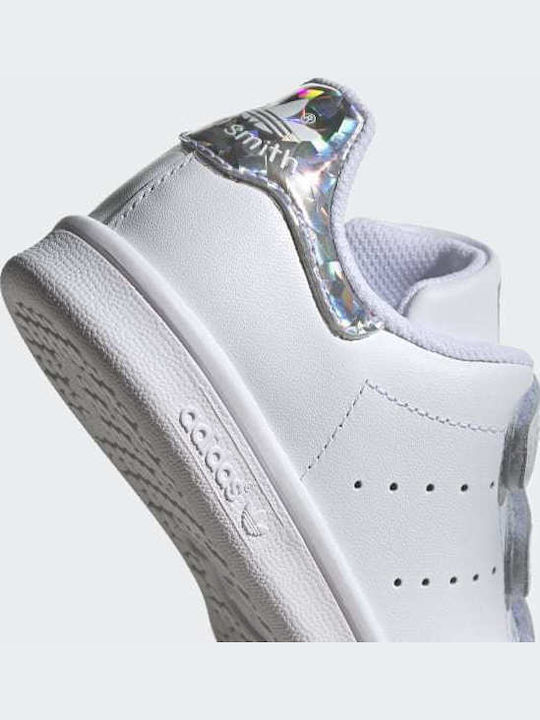 Stan Smith STAN SMITH CF C Kinder Sneakers mit Klettverschluss Cloud White / Core Black
