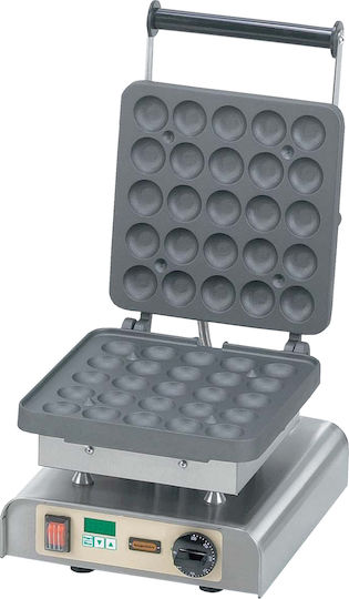 Neumarker Waffle Balls I Професионален Вафлен Грил Единичен Отваряне На 90° За Вафли Във Форма Bubble 12-40724DT