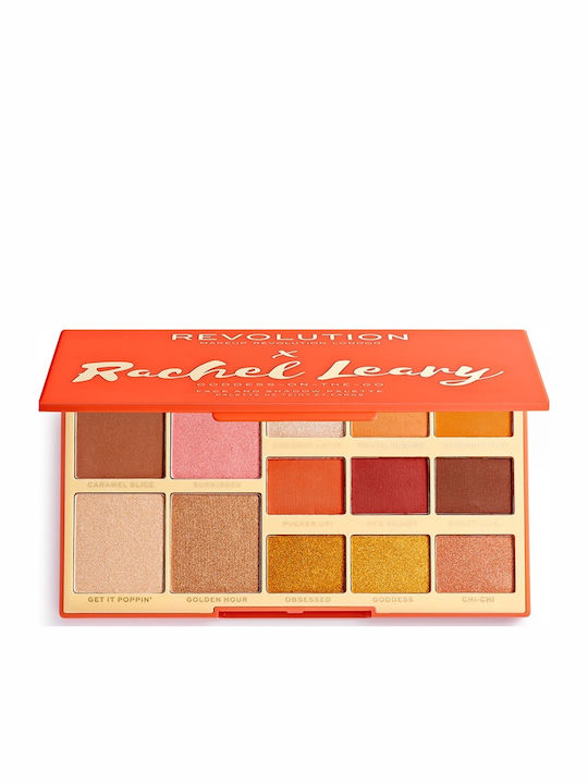 Revolution Beauty x Rachel Leary Goddess On The Go Palette Make-up für das Gesicht 20.8gr