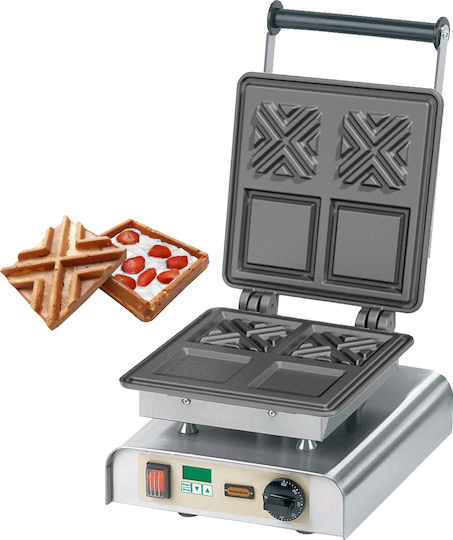 Neumarker X-Waffle I Професионална Вафленска машина Единичен за Вафли във Форма Специално 12-40704DT