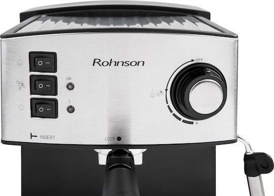 Rohnson 850W Налягане 20бар Сребриста R-980