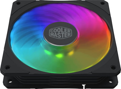 CoolerMaster Masterfan SF120R ARGB Case Fan (2000rpm / 59cfm) με Σύνδεση 4-Pin PWM