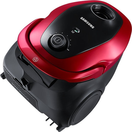 Samsung VC07M25E0WR/GE Vacuum Cleaner 750W Bagged 2.5lt Red