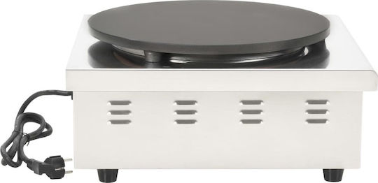 vidaXL Professional Electric Crepe Maker 3kW with Ø40cm Hotplate