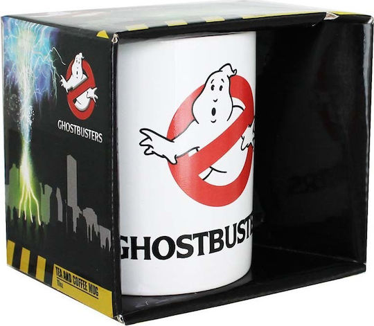 Pyramid International Ghostbusters Logo Cană Ceramică Albă 315ml MG22337