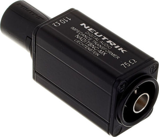 Neutrik Μετατροπέας XLR male σε BNC female 1τμχ NADITBNC-MX