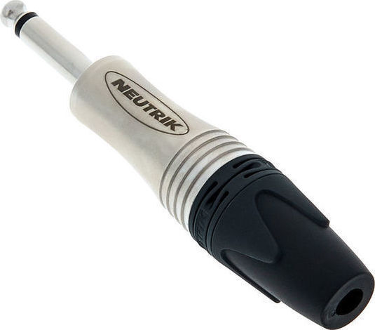 Neutrik Plug 6.3mm Jack mono male Silver (NP2XL)