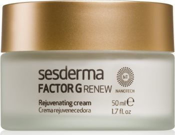 Sesderma Factor G Renew 24-часов Дневен Крем За Лице за Хидратация, Против Стареене и Стягане на Кожата с Центела Азиатика 50ml