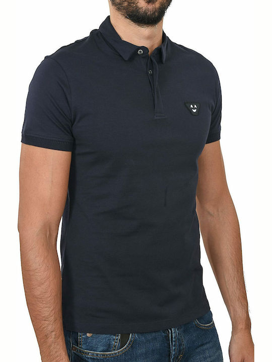 Emporio Armani Polo Bluse Marineblau