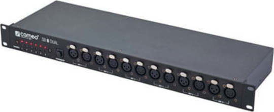 Cameo SB 6 Dual DMX Splitter για Κονσόλα Φωτισμού / 2 Εισόδους XLR με Τοποθέτηση Rack