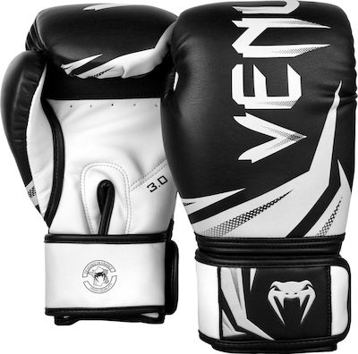 Venum Challenger 3.0 03525 Synthetic Leather Boxing Competition Gloves Black