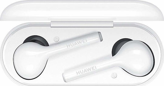 Huawei FreeBuds Lite Bluetooth Handsfree Earphones with Sweat Resistance and Charging Case White