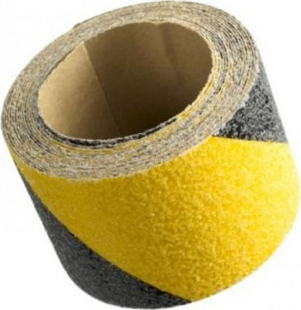 Interfilm Anti-Slip Yellow-Black Self-Adhesive Grip Tape Multicolored 50mmx20m 1pcs 119-37