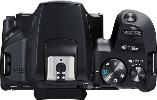 Canon DSLR Camera EOS 250D Crop Frame Kit (EF-S 18-55mm F4-5.6 IS STM) Black