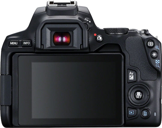 Canon DSLR Camera EOS 250D Crop Frame Kit (EF-S 18-55mm F4-5.6 DC III) Black
