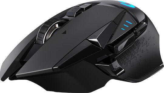 Logitech G502 Lightspeed Ασύρματο RGB Gaming Ποντίκι 25600 DPI Μαύρο
