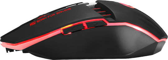 Marvo M112 RGB Gaming Gaming Maus 4000 DPI Schwarz