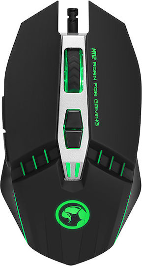 Marvo M112 RGB Gaming Gaming Maus 4000 DPI Schwarz