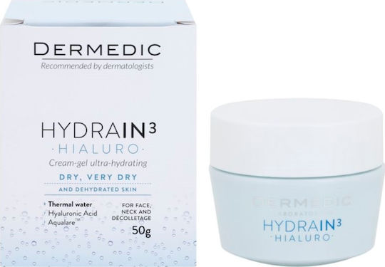 Dermedic Hydrain3 Hialuro 48h Gel Face Day with SPF15 55gr