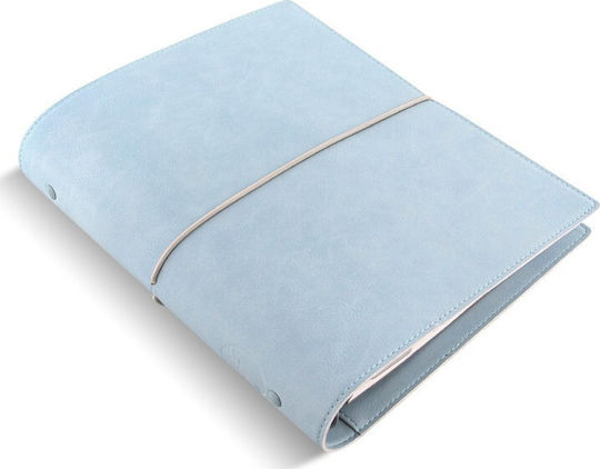 Filofax Domino Soft A5 Organizator Săptămânal A5 Albastru Din Piele 19x23.5cm