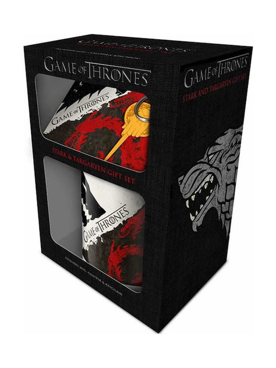 Pyramid International Game of Thrones Stark And Targaryen Gift Set Tasse Keramik Schwarz 1Stück