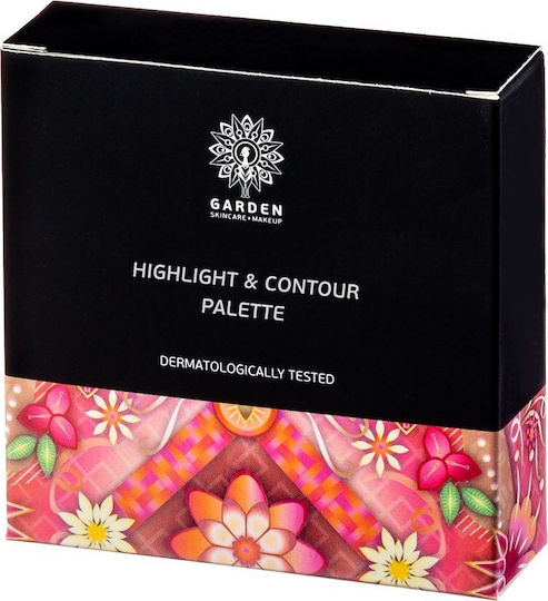 Garden Highlight & Contour Palette 12 Silver Wings 10gr