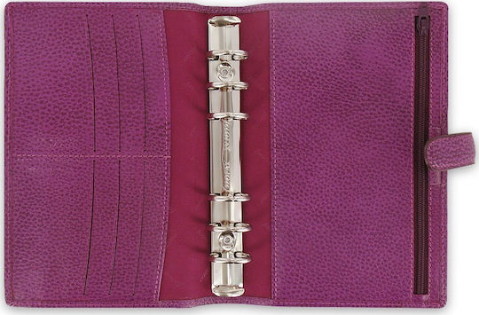 Filofax Finsbury Personal Weekly Organizer Pink Leather 13.5x19cm