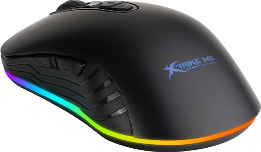 Xtrike Me GM-652G RGB Gaming Ποντίκι 4800 DPI Μαύρο