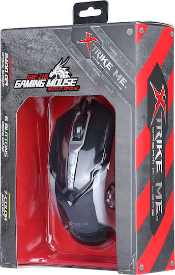 Xtrike Me GM-210 RGB Геймърска Мишка Многоцветен