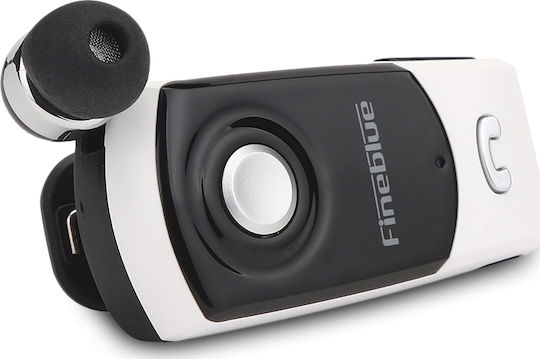Fineblue F960 In-ear Bluetooth Handsfree Ακουστικό Πέτου Μαύρο